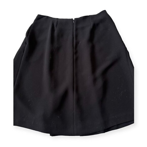 Vince Inverted pleat skirt, Black, Size 12, New - Picture 7 of 12